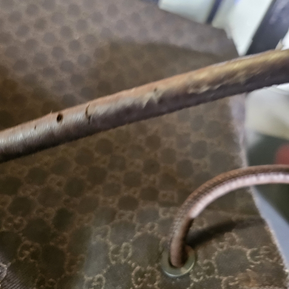 Gucci Chocolate Brown Leather Handbag - Picture 9 of 10